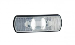 LED markeringslicht neon wit | 12-24v | 50cm. kabel | MV-3300W-LD 2215-MV-3300W