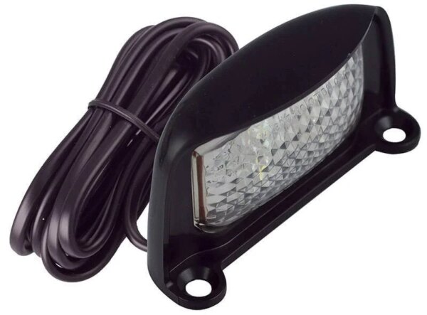 LED kentekenverlichting 12-24V 1m. kabel & 1P connector | 35BLME1P-35BLME1P-35BLME1P