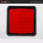 LED mistlicht met zwarte rand | 12-24v | 40cm. kabel | 100FME-100FME-100FME-3