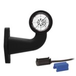 Links | LED breedtelamp met haakse steel | 12-24v | 0