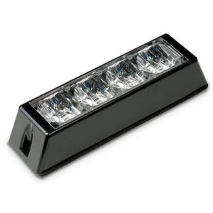 LED flitser 4 LED's | Wit | 10-30v | LED4DVW-LED4DVW-LED4DVW