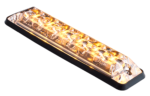 LED flitser 6 LED's | R65 | ultra platte slimline | amber | 10-30v | S11F6002--S11F6002-2