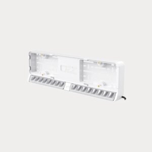 OZZ DLP1 kentekenplaathouder met witte lightbar (2 lichtbronnen)-88220-88220