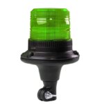 LED R65 Zwaailamp groen | 12-24v | Flexi DIN ECCOLED | EB5009G-EB5009G-EB5009G