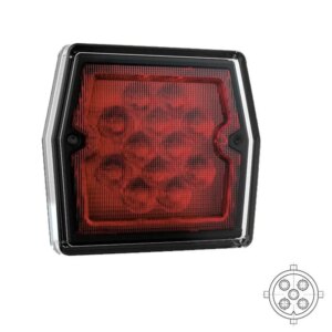 LED compact mistlicht | 12v | 5-PIN bajonet | VM-2220B5-FT-223 LED BAJONET-VM-2220B5
