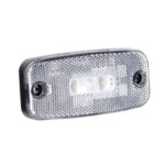 LED markeringslicht wit | 12-24v | 50cm. kabel | MV-1750W-LD 272-MV-1750W