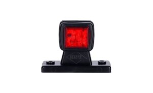 LED breedtelamp links rood-wit 12-24v 50cm kabel | MB-4631RW-LD 450/L-MB-4631RW