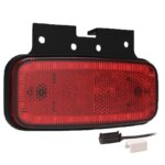 LED markeringslicht rood | 12-24v | 1