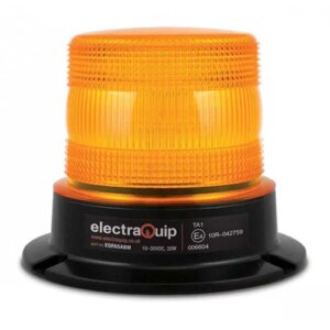 ALU LED flits zwaailamp amber | 10-30v | R10 | R65 | EQR65ABM-EQR65ABM-EQR65ABM