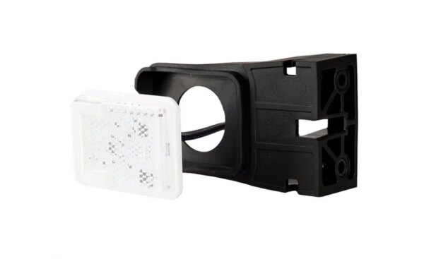 LED markeringslicht wit | 12-24v | 50cm. kabel | MV-3550W-LD 2732-MV-3550W-2