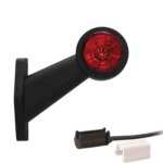 Rechts | LED breedtelamp | schuine steel | 12-36v | 1