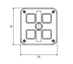 Mini controller 4-functies universeel 12-24v 300cm kabel | CTRL-Mini--CTRL-Mini-5