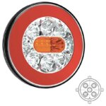 LED achterlicht zonder kentekenlicht | 12-36v | 5-PIN | V10C3-800B5-FT-110 LED BAJONET-V10C3-800B5