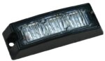 LED flitser 3 LED's | R65 | slimline | amber | 10-30v | SLED3DVAR65-SLED3DVAR65-SLED3DVAR65