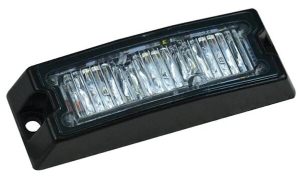 LED flitser 3 LED's | R65 | slimline | amber | 10-30v | SLED3DVAR65-SLED3DVAR65-SLED3DVAR65