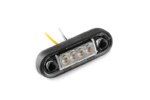 LED markeringslicht dual color wit-amber 12-24v 0