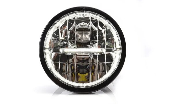 LED verstraler - witte ring+streep dagrijverlichting 12-24v | WD-5052-872 ECO-WD-5052-2