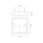 achterlicht | 12-24v | 30cm. kabel | 81RM-81RM-81RM
