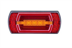 LED neon achterlicht incl. mist 12v 1m. Kabel horizontaal+verticaal Montage