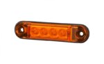 LED markeringslicht amber | 12-24v | 50cm. kabel | MV-4400A-LD 2328-MV-4400A-2