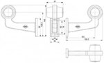 LED pendellamp amber | haakse steel | matte lens | 12-24v | MB-1023A-LKD 2607-MB-1023A-4