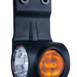 LED breedtelamp links rood-wit-amber 12-24v 60cm kabel-LD 3110/P-MB-4852RWA-4