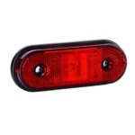 LED markeringslicht rood 12-24v 50cm kabel | MV-6400R-LD 634-MV-6400R