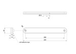 LED markeringslicht rood | 12-24v | 50cm. kabel | M10MV-800R-FT-195 C LED-M10MV-800R-2