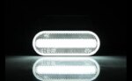 LED markeringslicht wit | 12-24v | 50cm. kabel | MV-5000W-LD 2770-MV-5000W-5