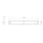 LED interieurverlichting | met touch bediening | zwart | 41cm | 12v | koud wit licht | 40410-12-40410-12-40410-12-4