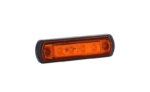 LED markeringslicht amber | 12-24v | 50cm. kabel | MV-5200A-LD 676-MV-5200A