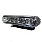 LED flitser 6-LED | R65 | amber | 12-24v | ED5000A-ED5000A-ED5000A