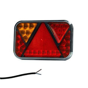 Links | LED achterlicht met mistlicht & kentekenlicht | 12v | 100cm. kabel | VC-2721-FT-270 L TB LED PM-VC-2721