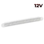 LED achteruitrijlicht slimline transparante lens | 12v | 40cm. kabel | 235W12E-235W12E-235W12E