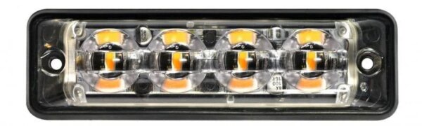 LED flitser 4 LED's | R10 | slimline | wit 10-30v | SLED4DVW-SLED4DVW-SLED4DVW-2