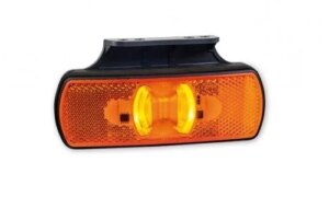 LED markeringslicht neon amber met beugel | 12-24v | 50cm. kabel | MV-3350A-LD 2220-MV-3350A