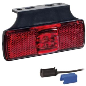 LED markeringslicht rood | 12-24v | 0