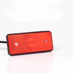 LED markeringslicht rood | 12-24v | 50cm. kabel | MV-5600R-MD-013 C LED-MV-5600R