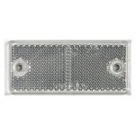 Witte reflector | 90 x 40mm. | schroefbevestiging | VRF-501W-DOB-034 B-VRF-501W