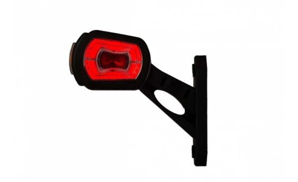 LED breedtelamp links rood-wit-amber 12-24v 50cm kabel | MB-2731RWA-LDCC 2696-MB-2731RWA-5