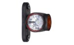 LED breedtelamp rood-wit-amber | 12-24v | 50cm. kabel | MB-4800RWA-LD 2186-MB-4800RWA