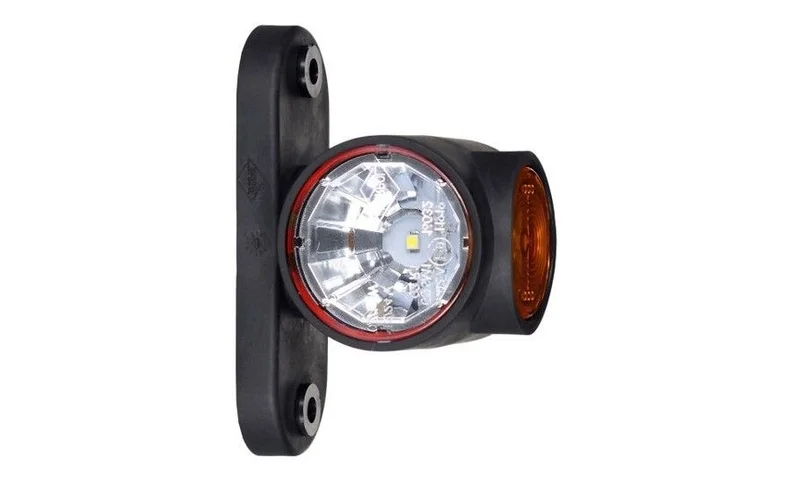 LED breedtelamp rood-wit-amber | 12-24v | 50cm. kabel | MB-4800RWA-LD 2186-MB-4800RWA