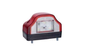 LED kentekenlamp incl. rood markeerlicht 12-24v | MK-800R-LTD 232-MK-800R