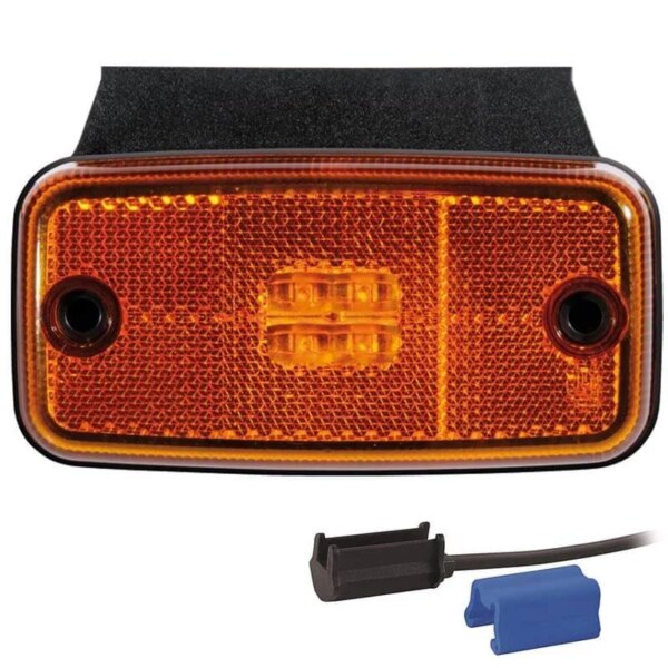 LED markeringslicht amber | 12-36v | 1