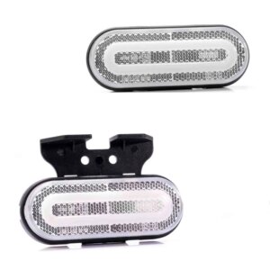 LED neon markeringslicht wit | 12-24v | 50cm. kabel | MV-2200W-FT-072 B LED-MV-2200W