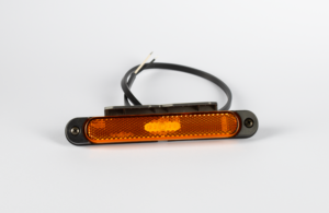 LED Slimline markeerlicht amber beugel 12-24v 50cm kabel | MV-6550A-FT-065 Z + K LED TAPE-MV-6550A