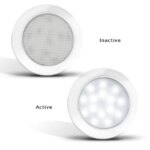 Ultraplatte LED interieurverlichting | chroom | 12v | koud wit licht | 7515C-7515C-7515C-3