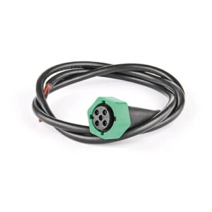 Rechts | 5-PIN bajonet aansluiting | met 10m. kabel | V10AC-10MB5R-WTY BAJONET P M100-V10AC-10MB5R