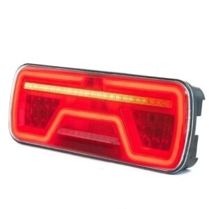 Rechts | LED neon achterlicht | 12-24v | 8-PIN met 4x SuperSeal | VC-2002B8SS--VC-2002B8SS