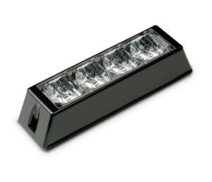 LED flitser 4 LED's | blauw | 10-30v | LED4DVB-LED4DVB-LED4DVB